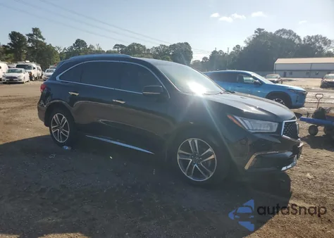 2018 Acura Mdx Advance z USA, uszkodzony, nr VIN 5J8YD3H81JL005275